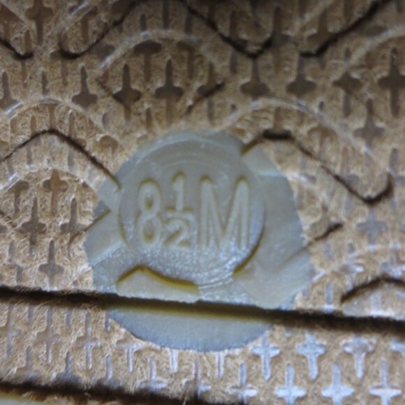 JESSICA CLIEN wedges BLACK tan ESPADRILLES velcro SIZE 8 1/2M - Picture 2 of 8